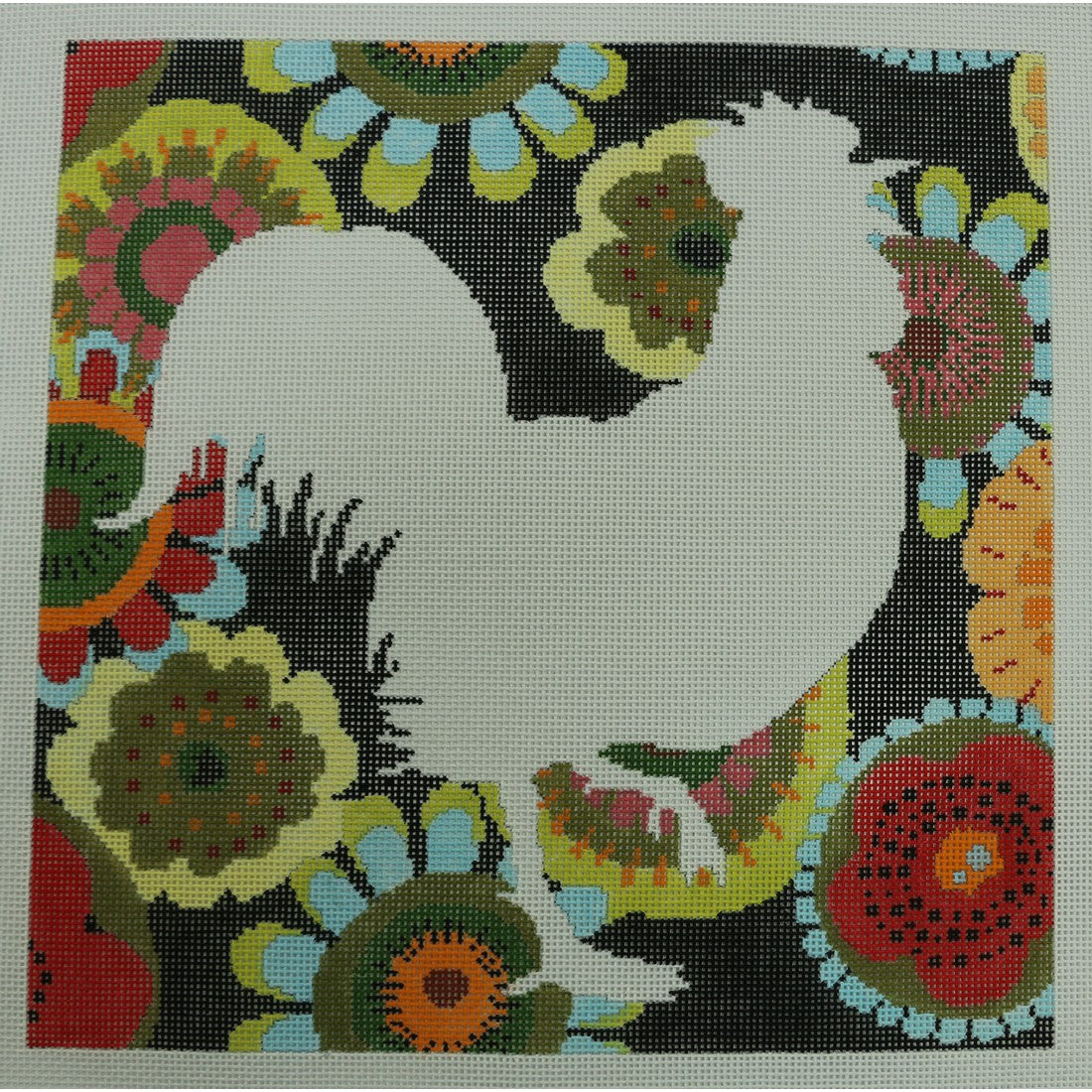 Silhouette Rooster