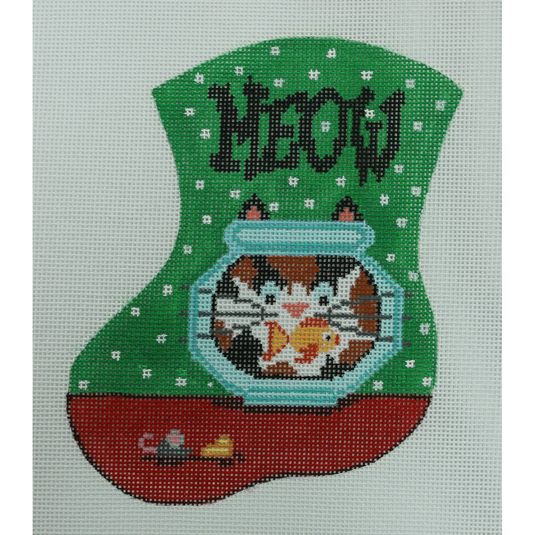 Meow, Cat and Fish Bowl