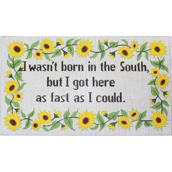 I wasn't Born in the South