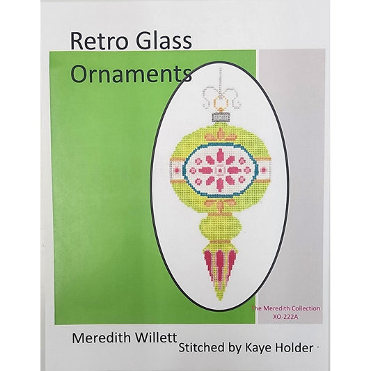 Ornament, Lime/Pink/Orange w/ Stitch Guide