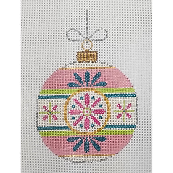 Round, Pink/Blue w/ Stitch Guide