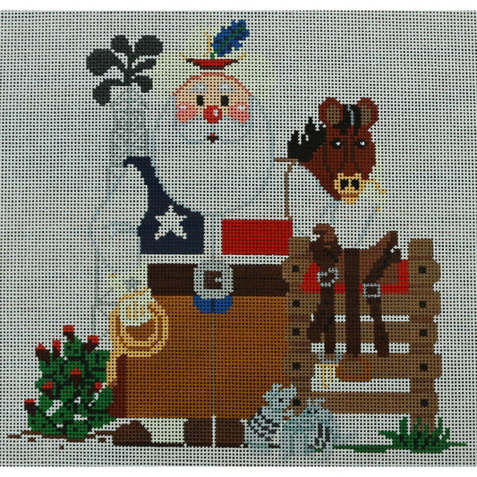 Sm Texas Santa & Friends