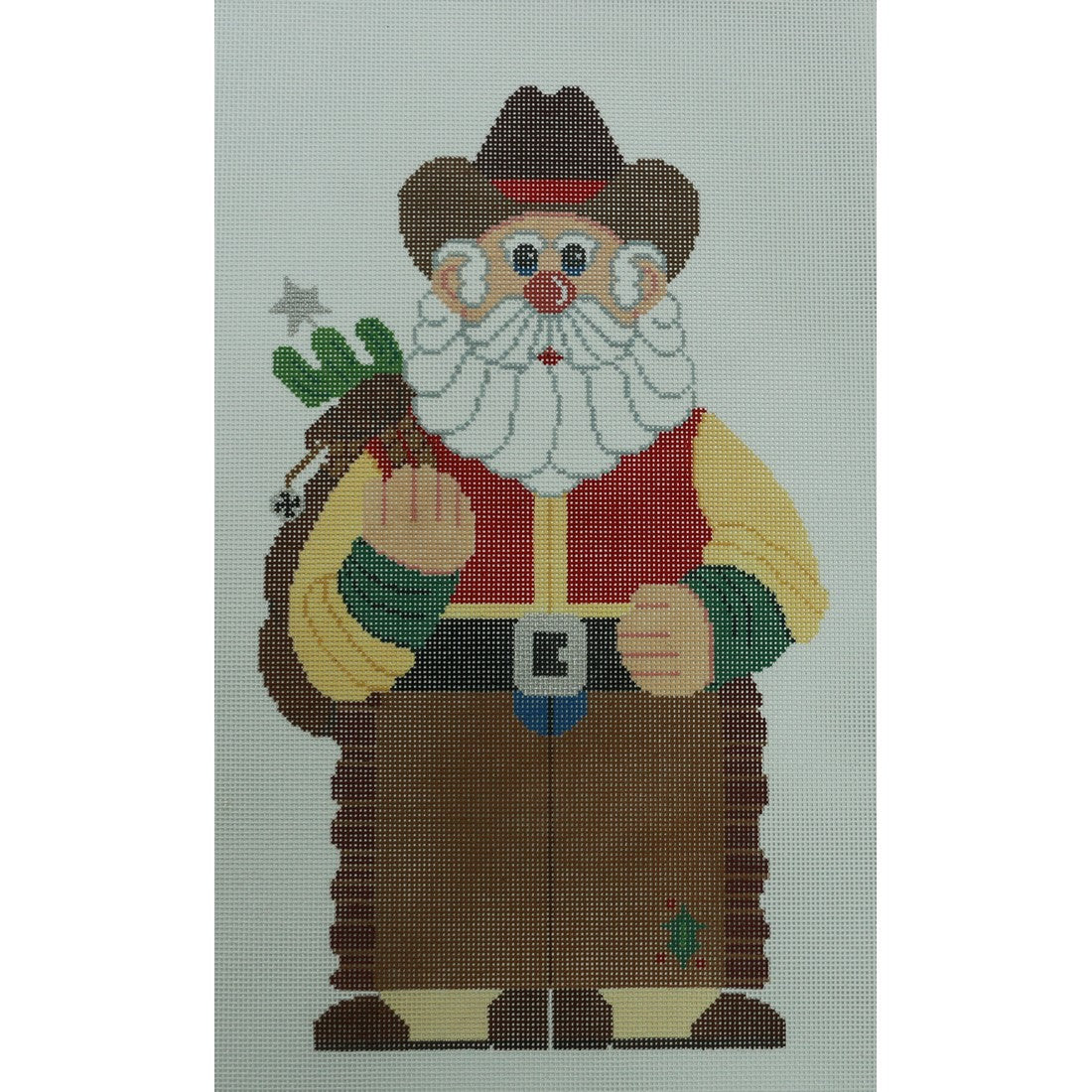 Large Cowboy Santa