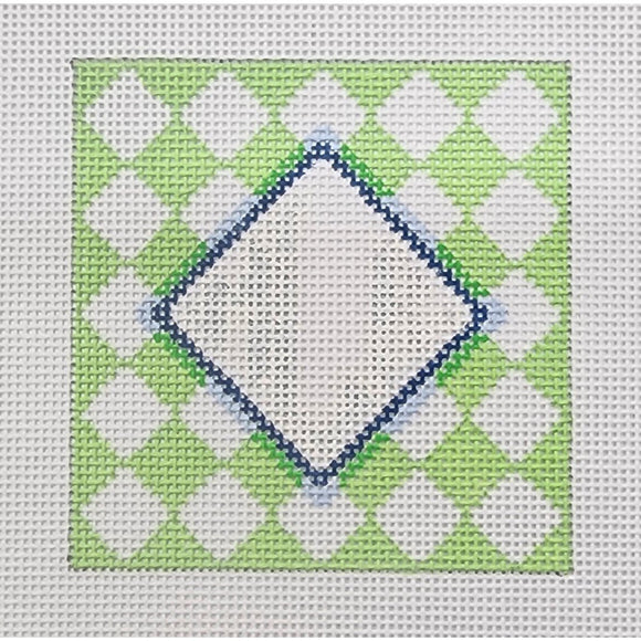 Harlequin Monogram Lime