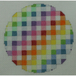 Rainbow Checkered Round