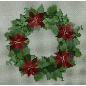 Mini Poinsettia Wreath