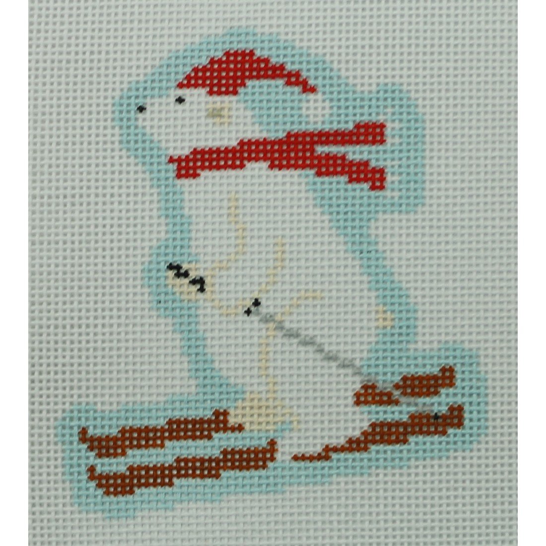 Skiing Polar Bear