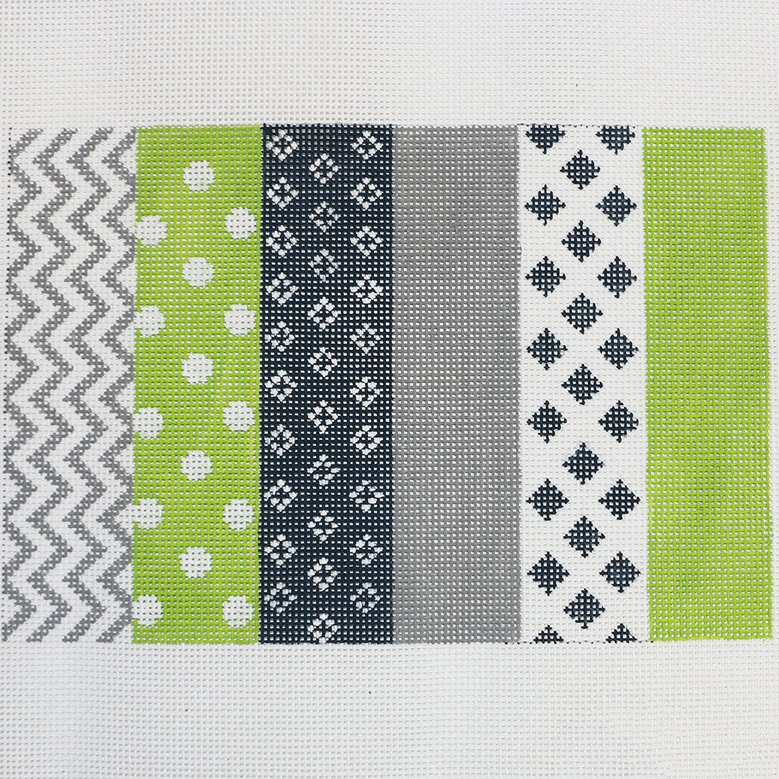 Green/Blue/Grey Clutch