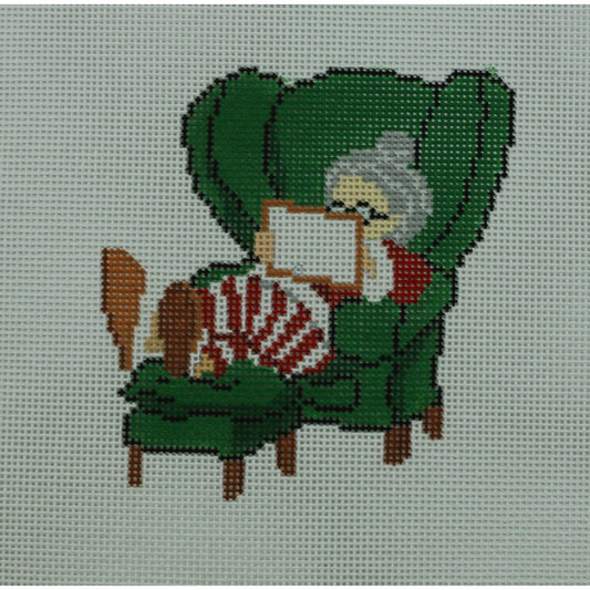 Mrs. Claus Stitching