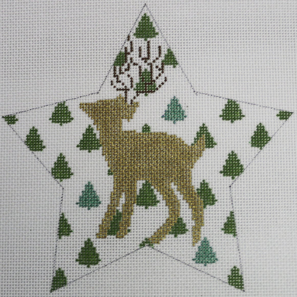 Gold Deer Star