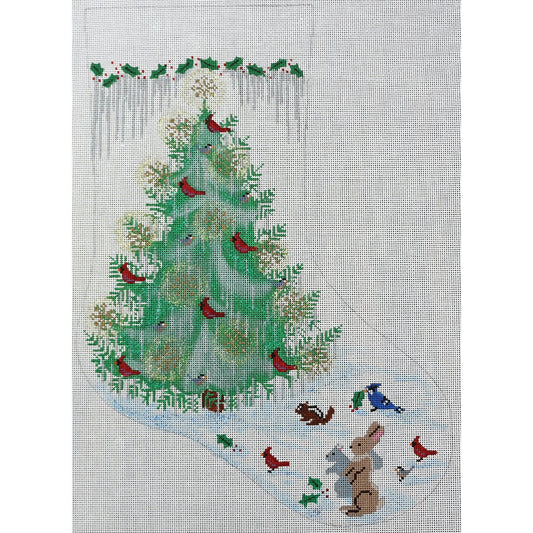 Cardinal Stocking