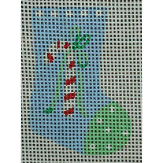 Candy Cane Mini Stocking
