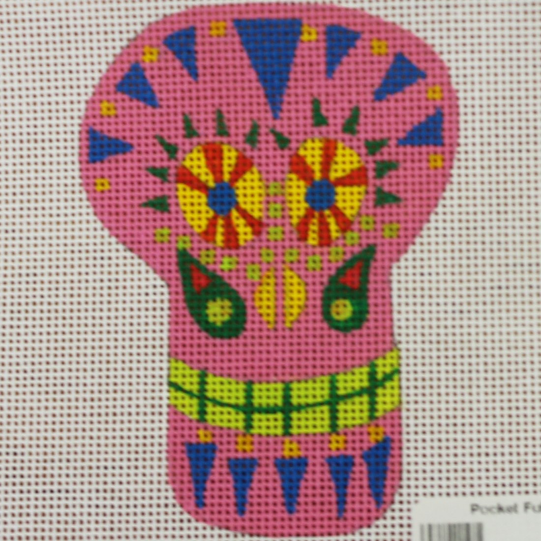 Pink & Blue Mini Sugar Skull
