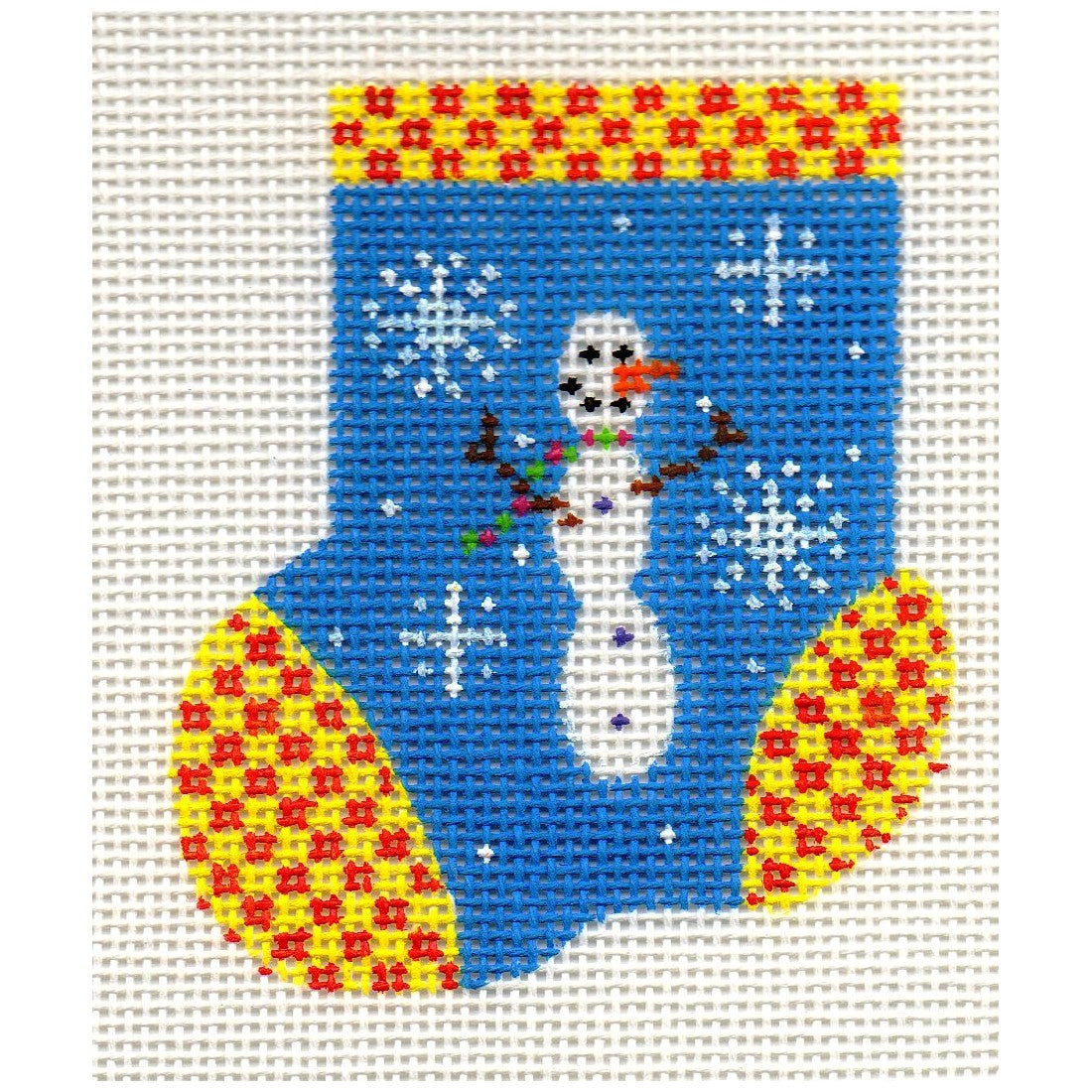 Floaty Snowman Munchkin Sock