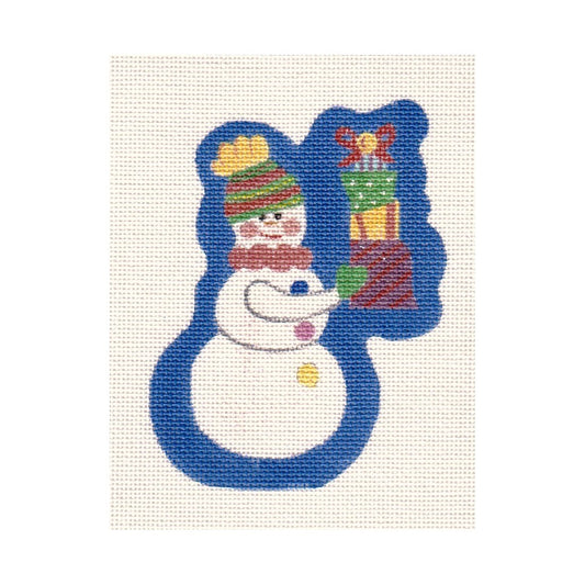 Snowman with Gifts