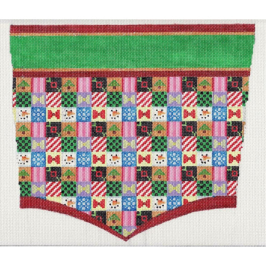 Christmas Patchwork Cuff