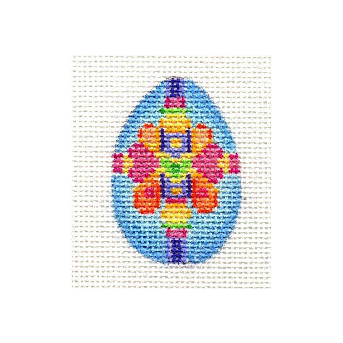 Blue Jeweled Mini-egg