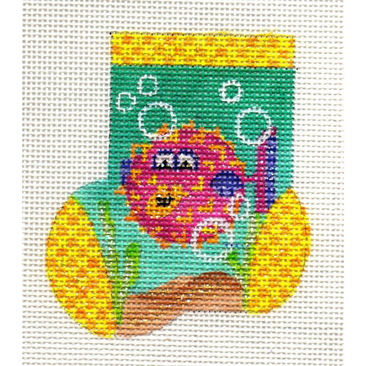 Puffdaddy Fish Munchkin Sock