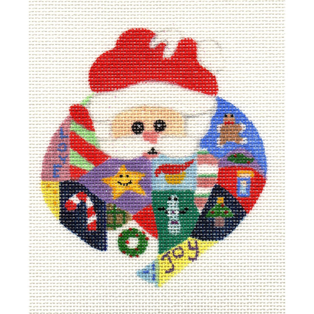 Patchwork Santa