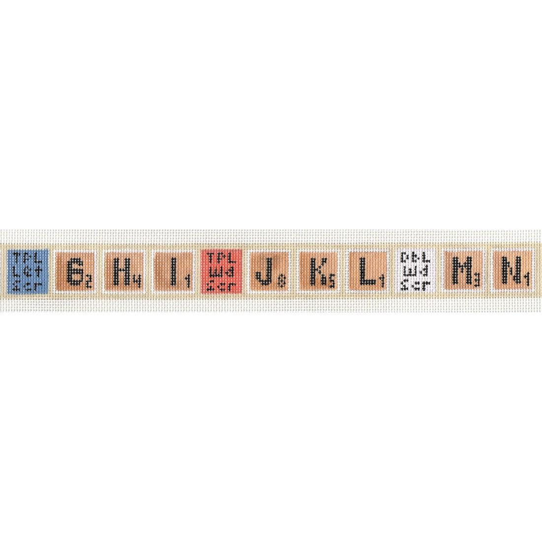 Scrabble Tiles Belt