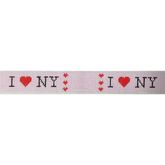 I Love NY, Pink Dog Collar