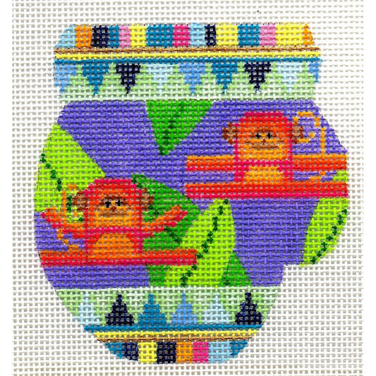 Safari Monkeys Mitten