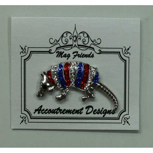 Red, White, & Blue Armadillo
