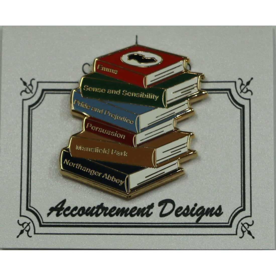 Stack of Books Magnet