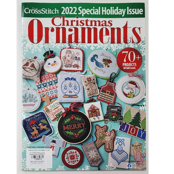 2022 Just Cross Stitch Christmas Ornament