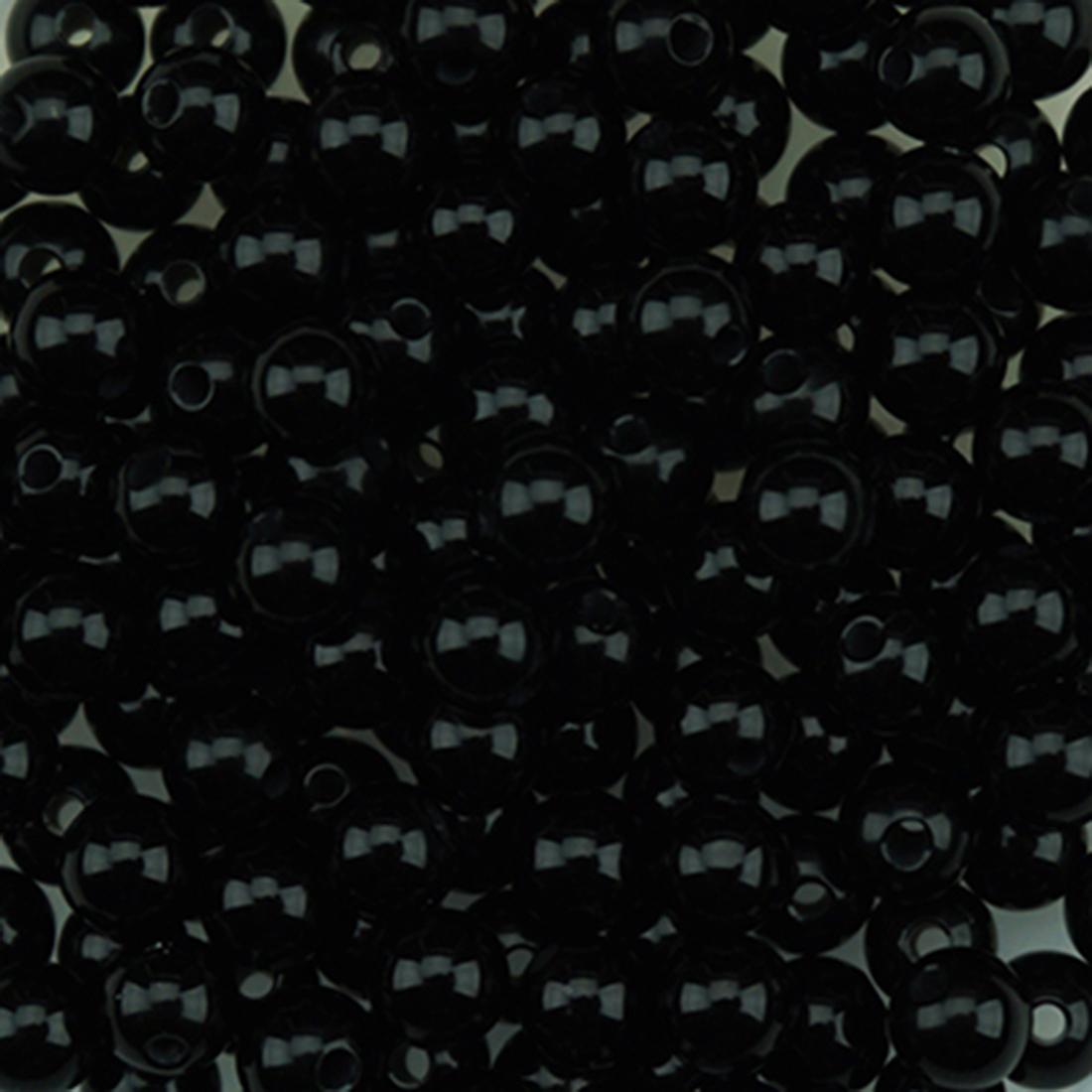 BDS-GS101 Obsidian Gemstone Beads 3mm
