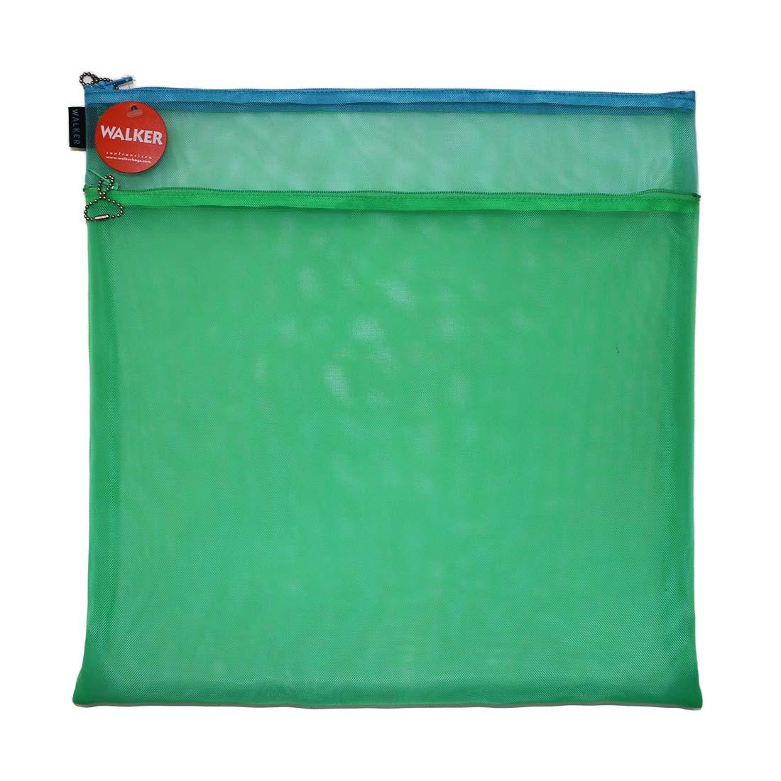 Double Zip Case 14x14 Mint/Aqua