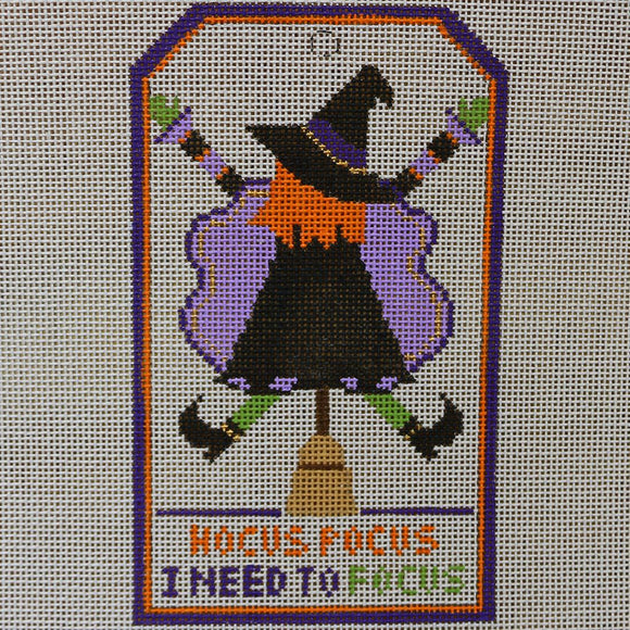 Hocus Pocus Witch Tag