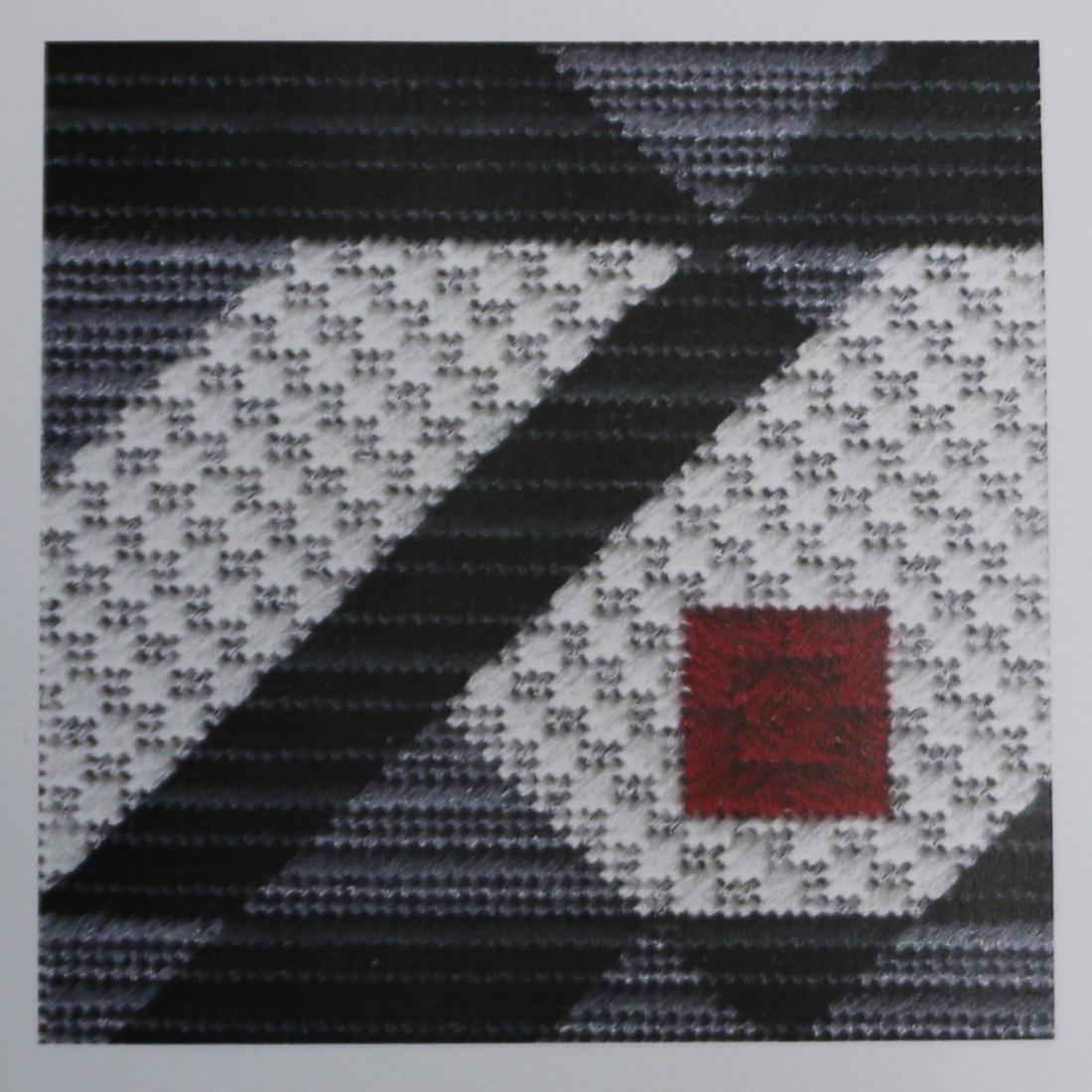 Black & White & Red Allover 1