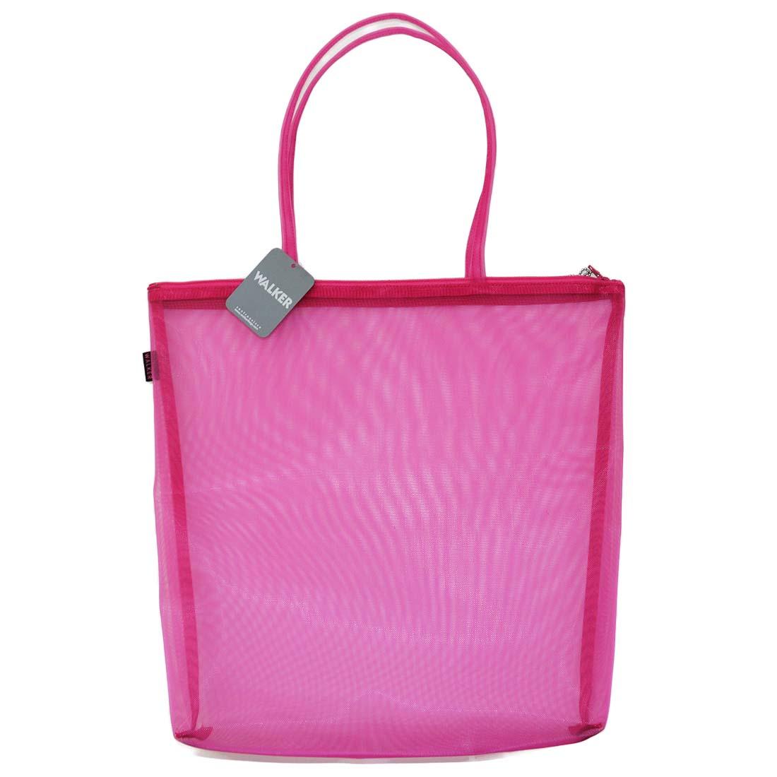15x14x3.5 Zip Tote Fuchsia