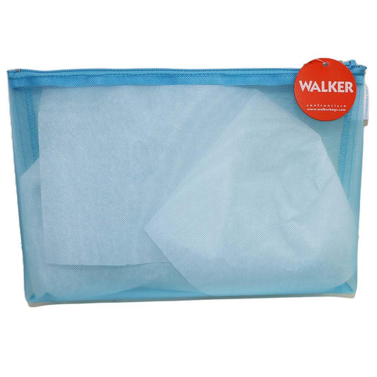 9x7x2.5 Gusset Case Aqua