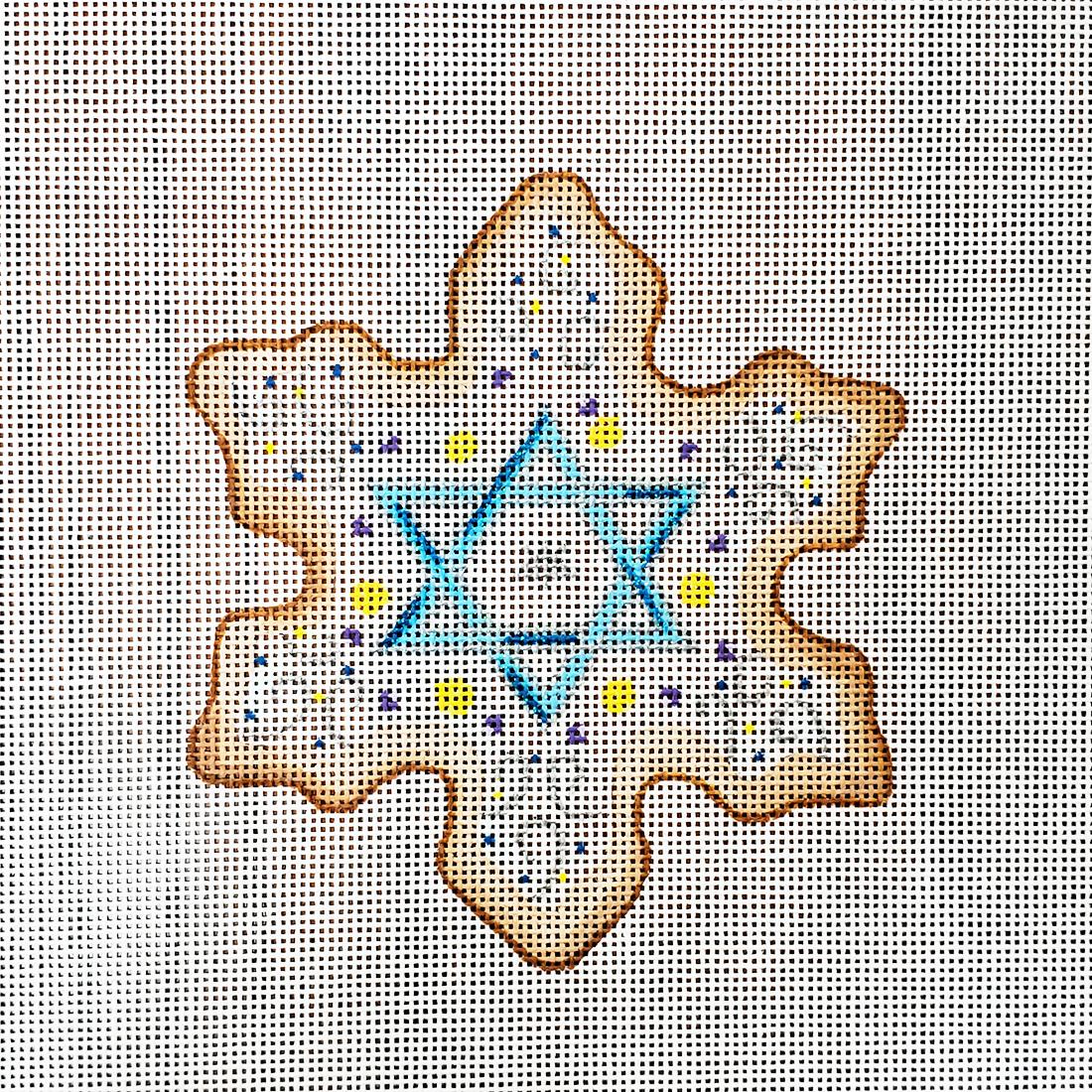 December Hanukkah Cookie