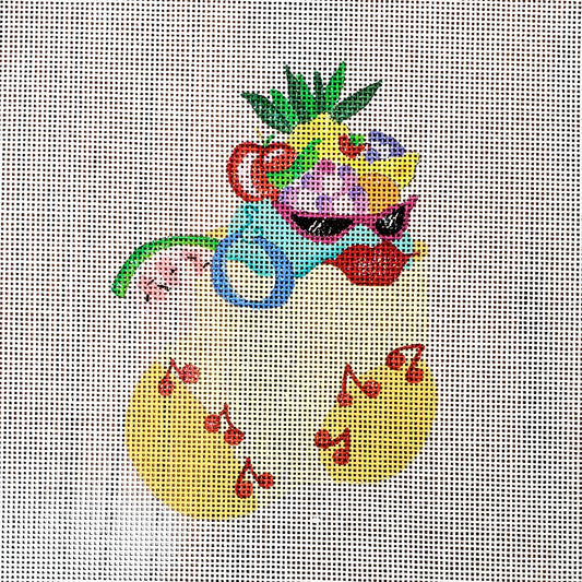 Fruit Hat Mini-Sock