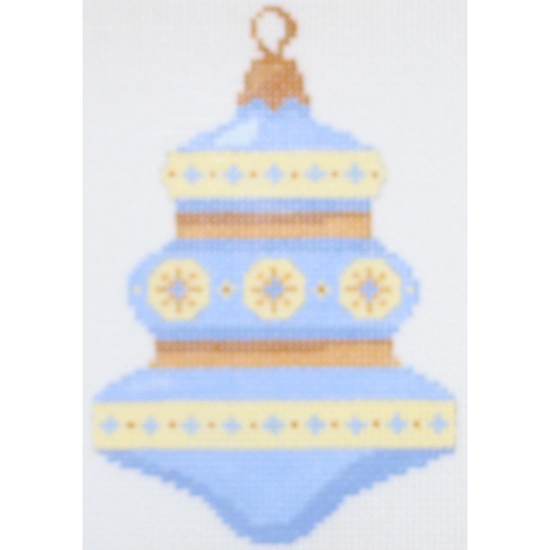 Blue Vintage Ornament