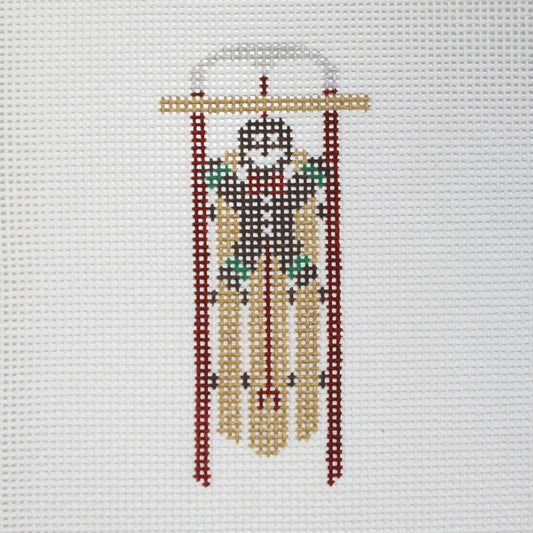 Sled with Gingerbread