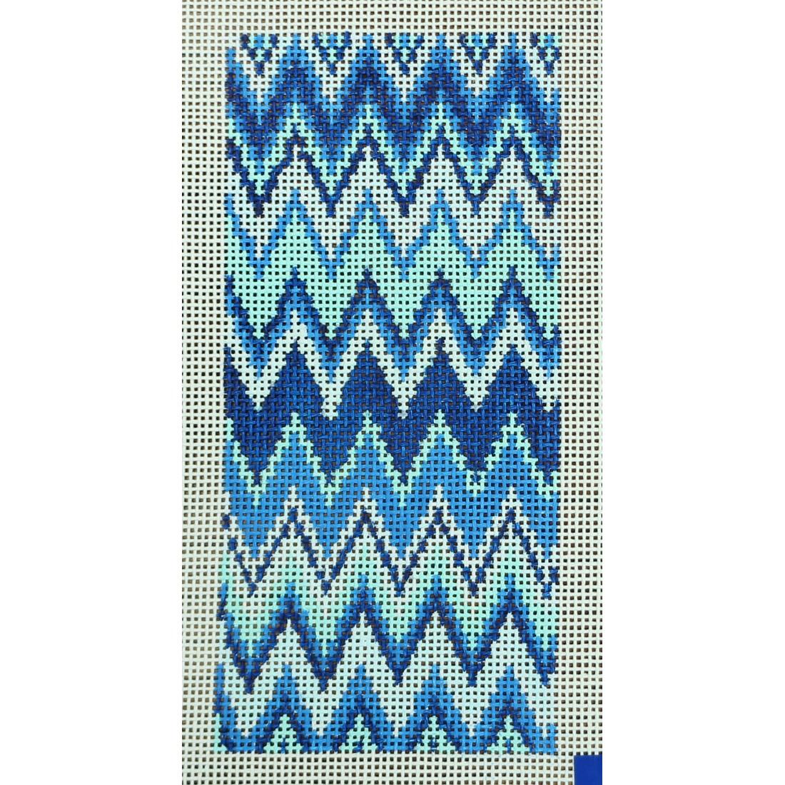 Blue ZigZag EGC Single Side