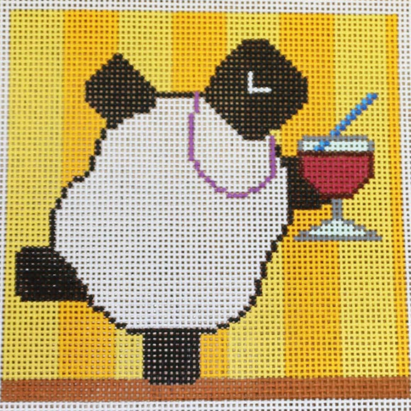 Happy Sheep with stitch guide