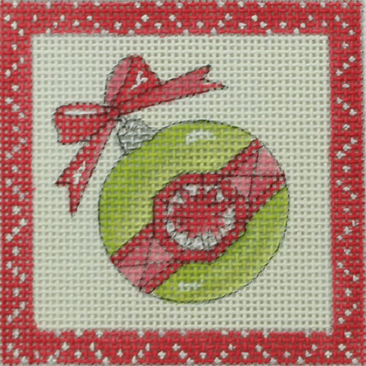Green/Pink Ornament