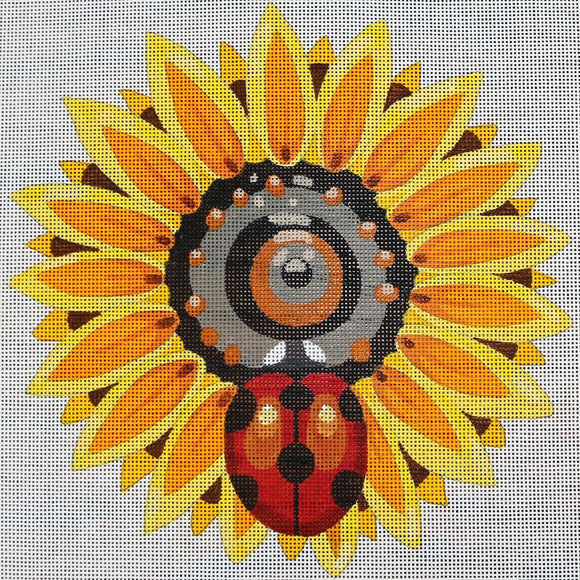 Sunflower w/ Ladybug