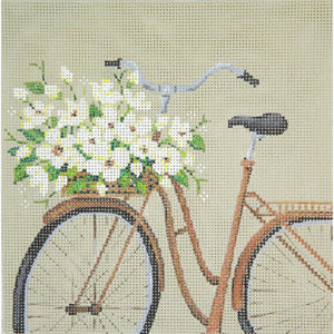 Vintage Bicycle w/ Flowers