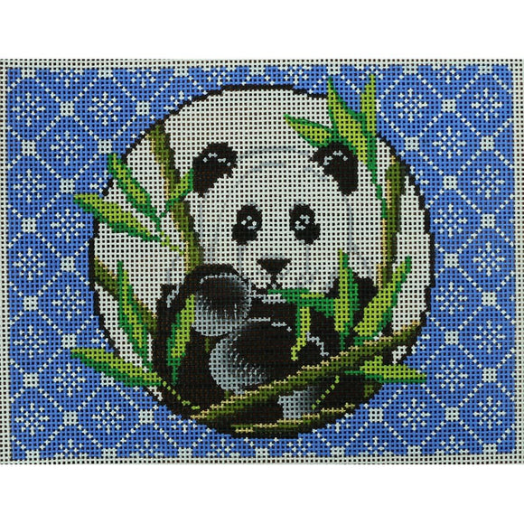 Panda on Blue MahJongg