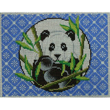 Panda on Blue MahJongg