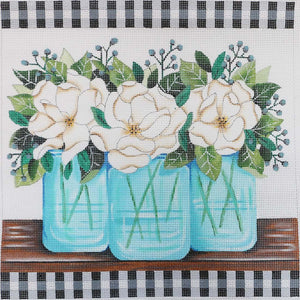 Magnolias & Mason Jars