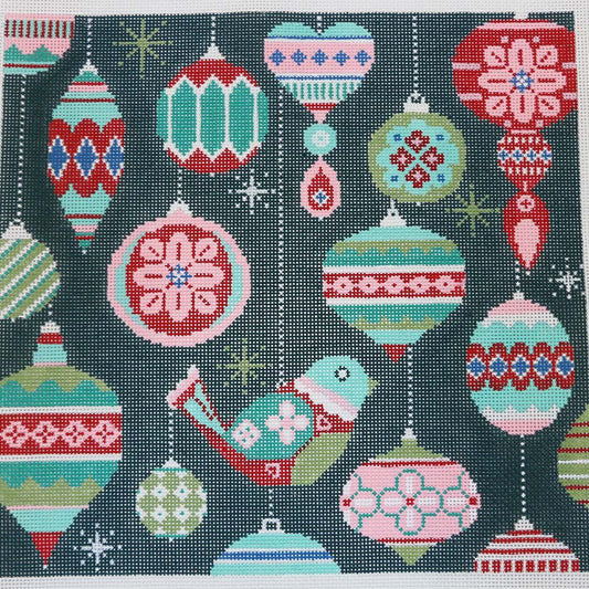 Partridge & Ornaments