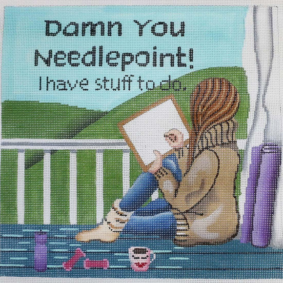 Damn You Needlepoint