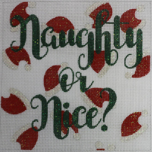 Naughty or Nice w/ Santa Hats